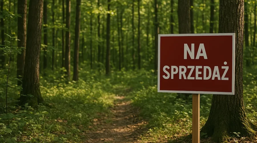 sprzedaż działki leśnej